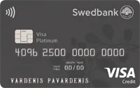 Swedish VISA Platinum | 53384+ SEK Balance