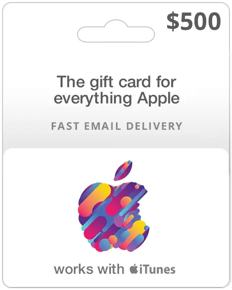 $500 iTunes Gift Card (USA)